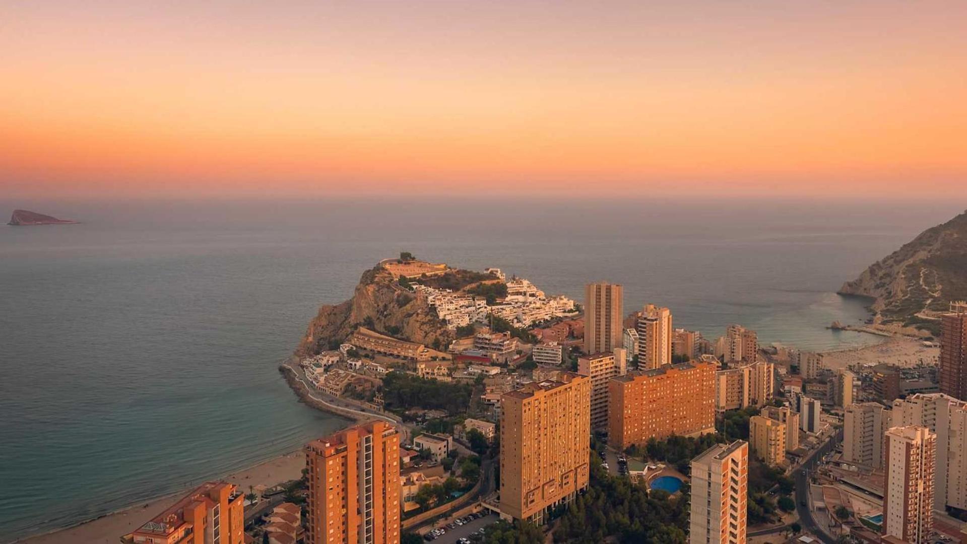 Apartamento Parque Elche If Benidorm Bagian luar foto