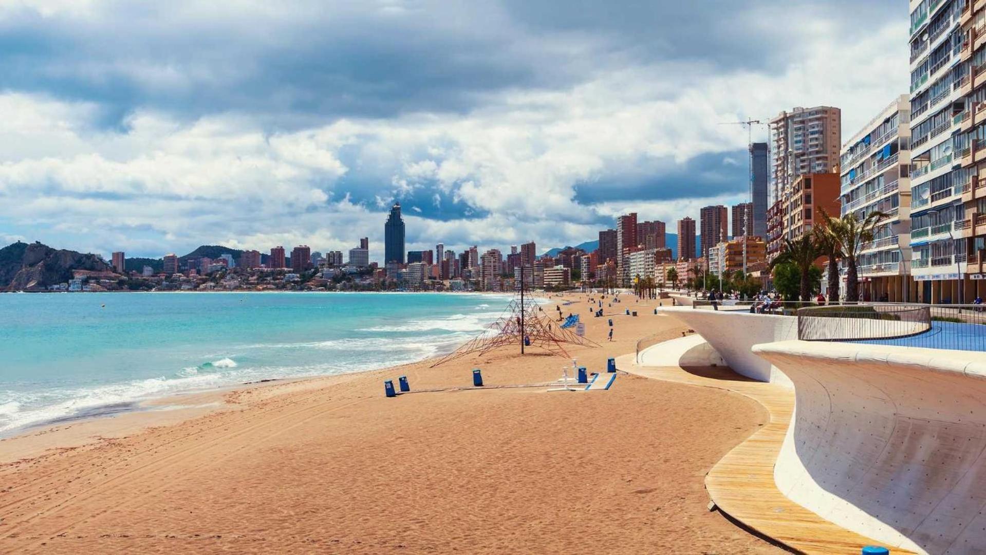 Apartamento Parque Elche If Benidorm Bagian luar foto