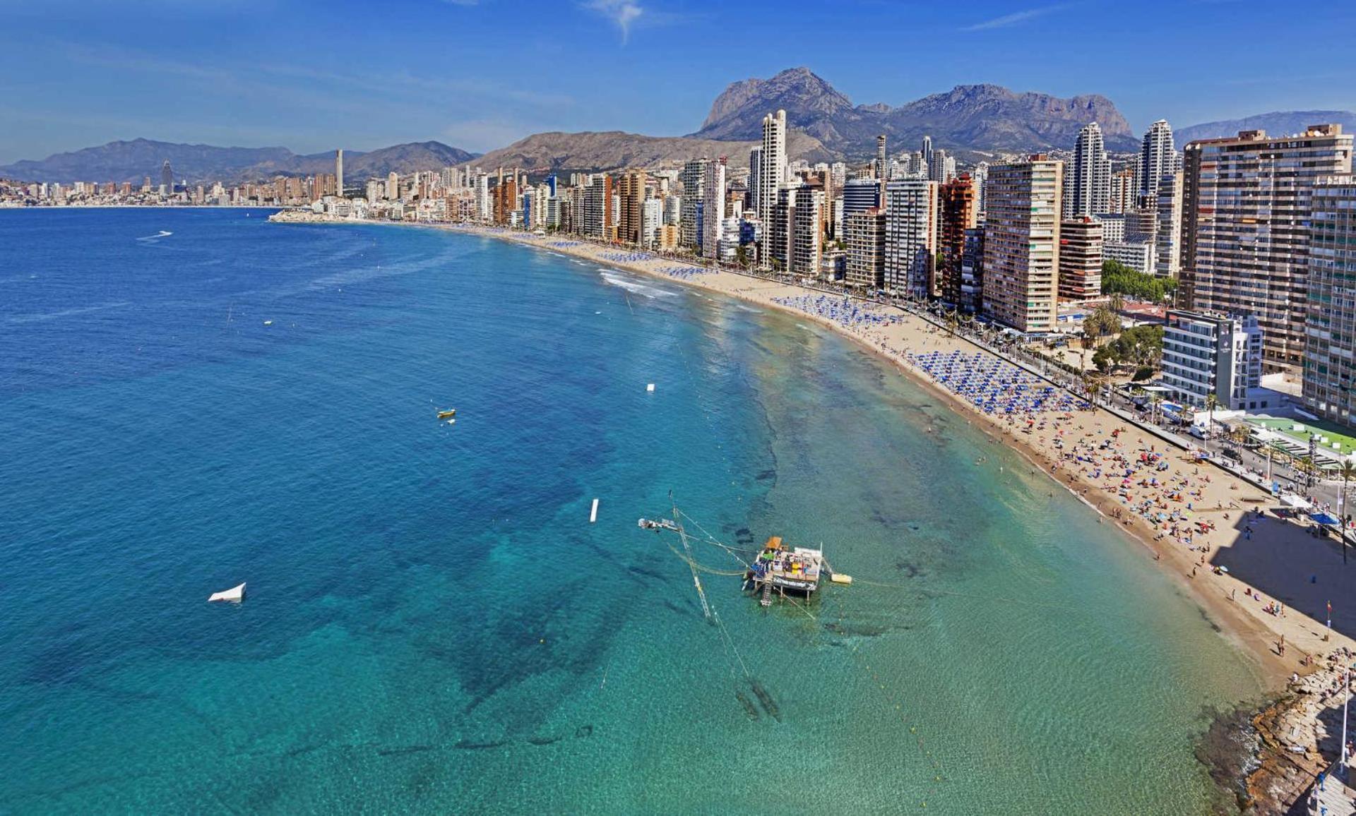 Apartamento Parque Elche If Benidorm Bagian luar foto